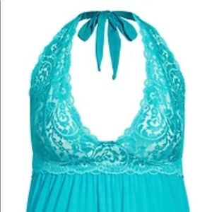 City chic turquoise chemise 14 new